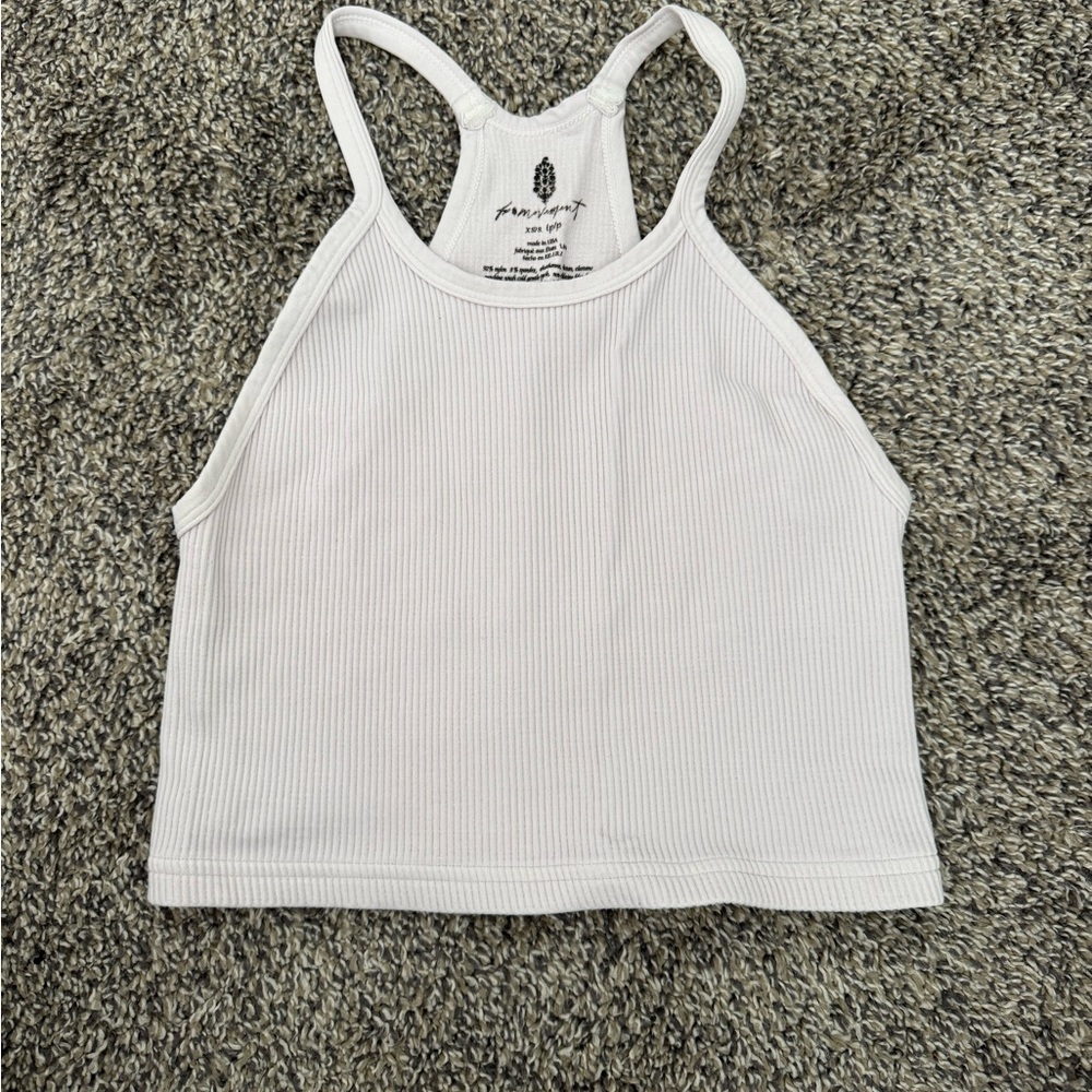 Free People Happiness Runs Cropped Tank